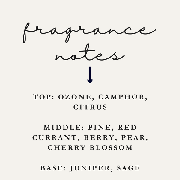 Frosted Evergreen Wax Melt