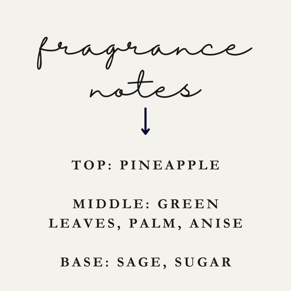 Pineapple Sage Wax Melt