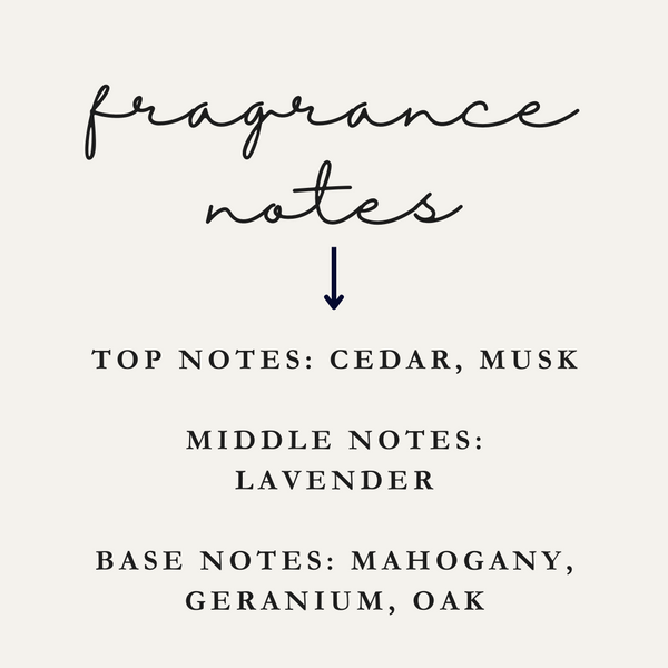 Cedar Musk Candle