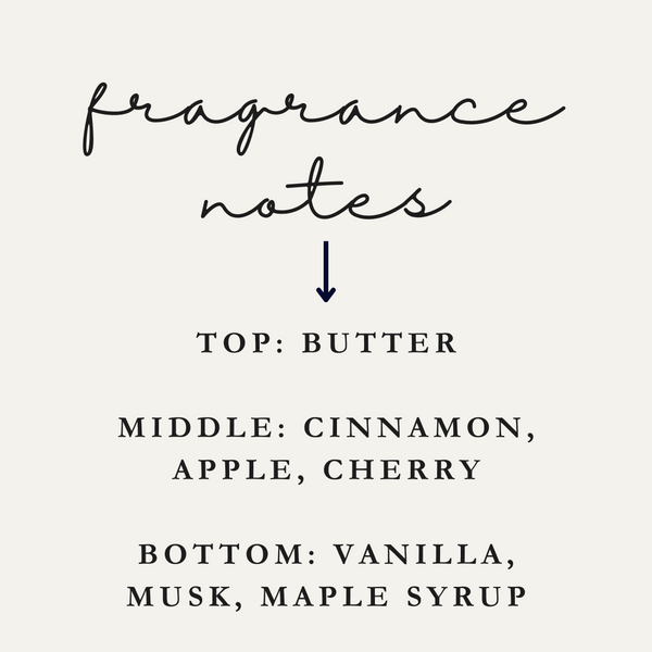 Cinnamon Maple Waffles Candle