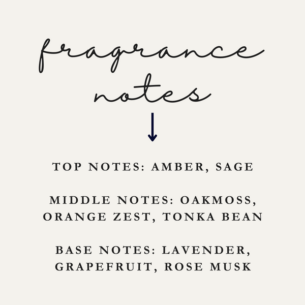 Oakmoss + Amber Wax Melt