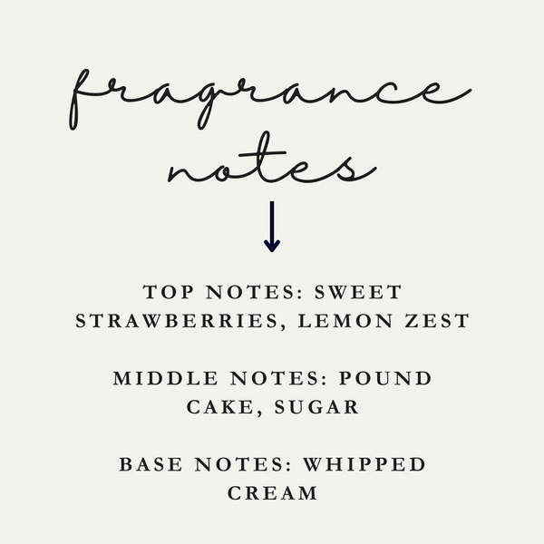 Strawberry Shortcake Candle