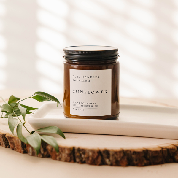 Sunflower Candle