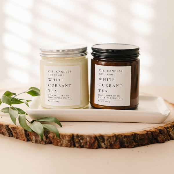White Currant Tea Candle