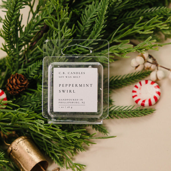 Peppermint Swirl Wax Melt