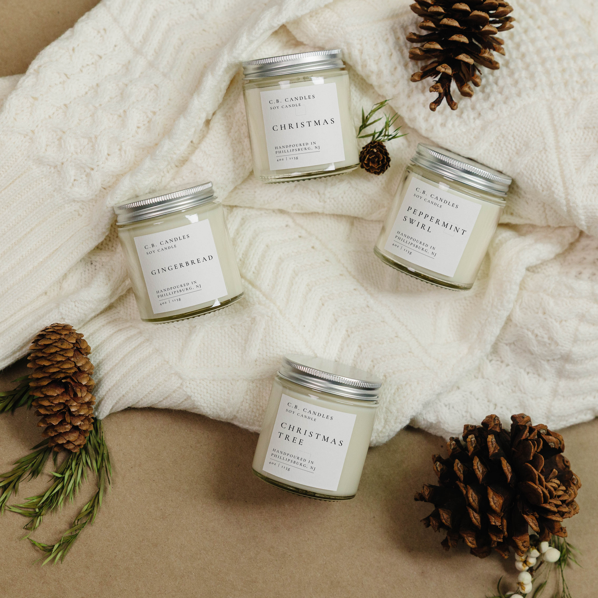 Christmas Candle Gift Set