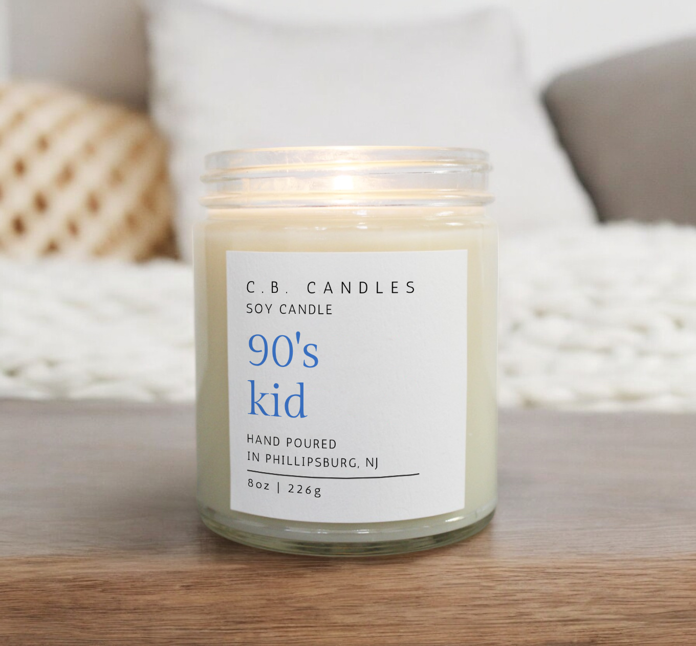 90's Kid Candle