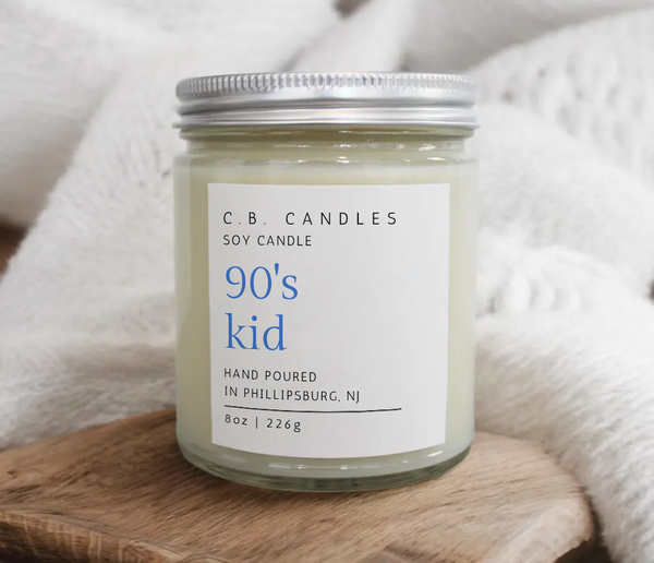 90's Kid Candle