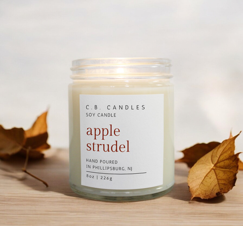 Apple Strudel Candle