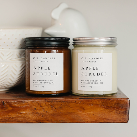 Apple Strudel Candle