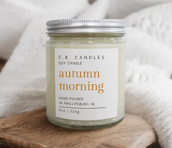 Autumn Morning Candle