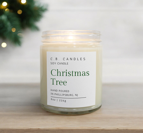 Christmas Tree Candle