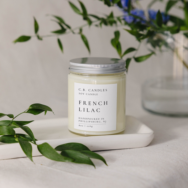 French Lilac Candle