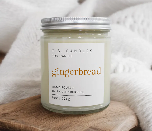 Gingerbread Candle