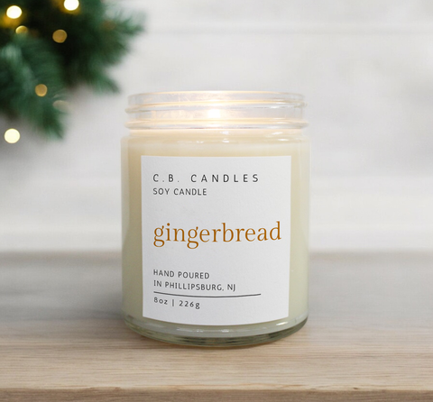 Gingerbread Candle