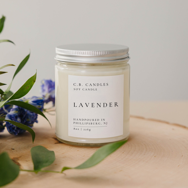 Lavender Candle