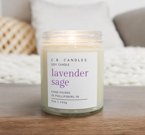 Lavender Sage Candle