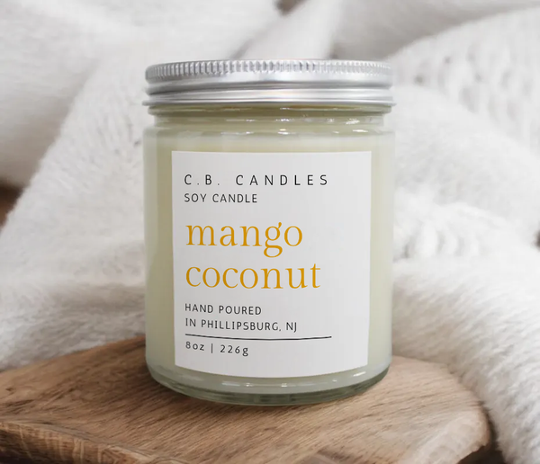 Mango + Coconut Milk Candle