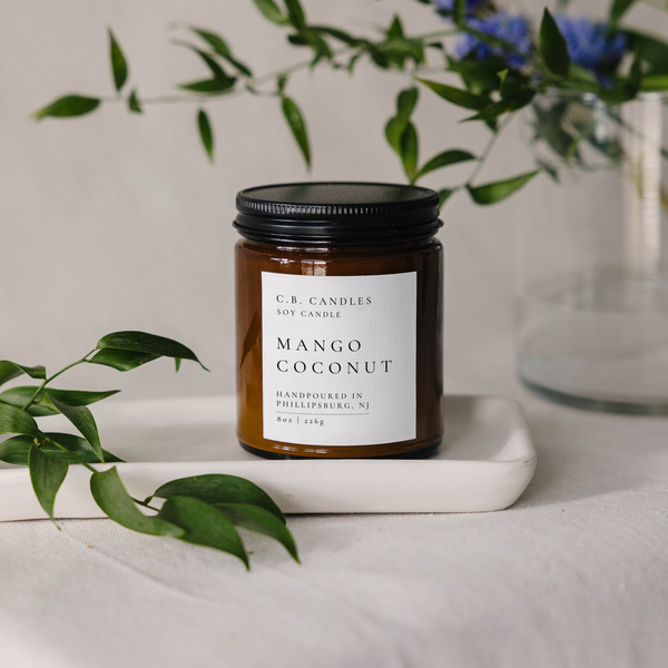 Mango + Coconut Milk Candle