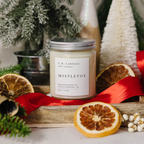 Mistletoe Candle