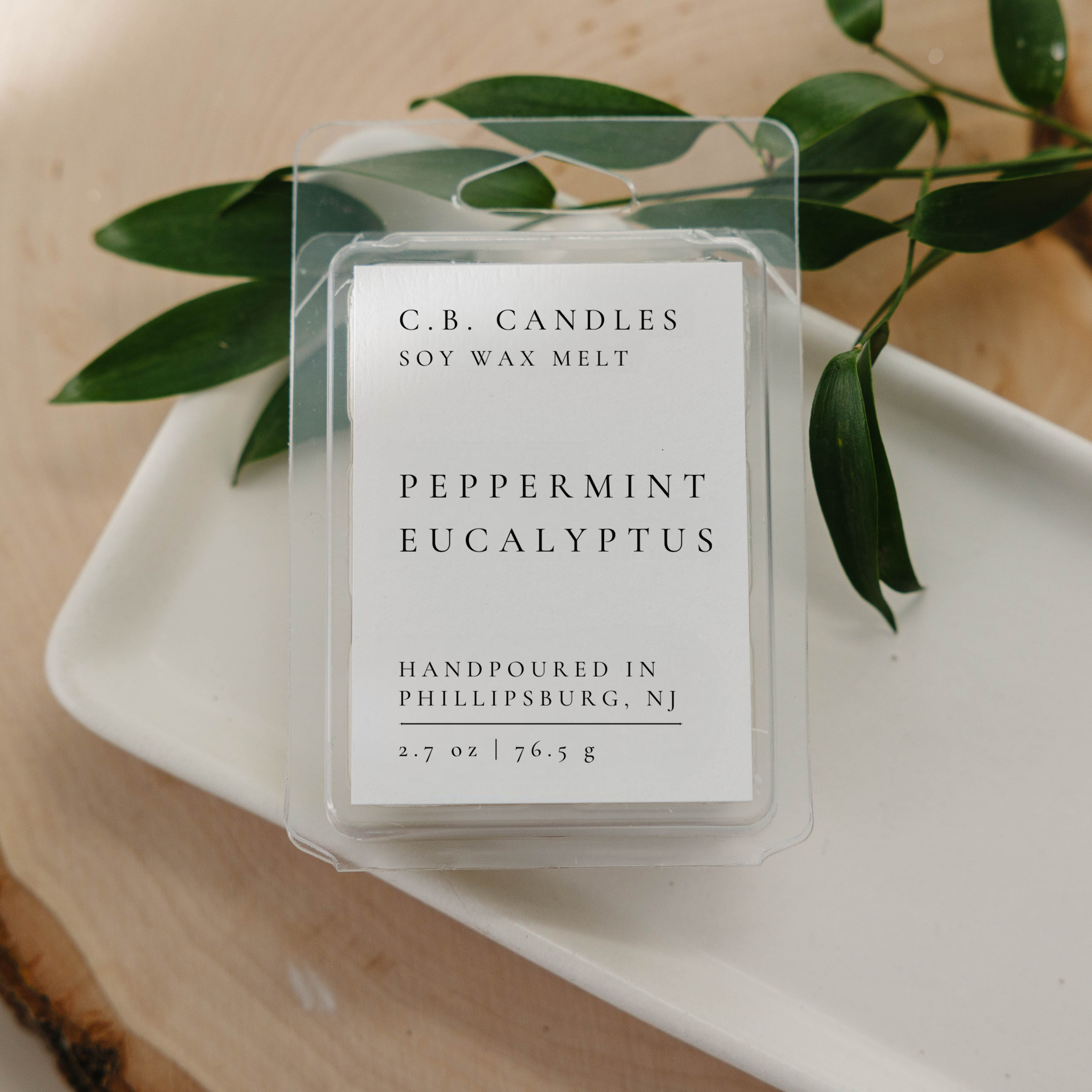 Peppermint Eucalyptus Wax Melt