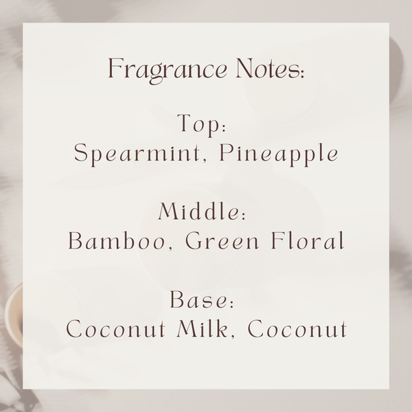 Bamboo Coconut Wax Melt
