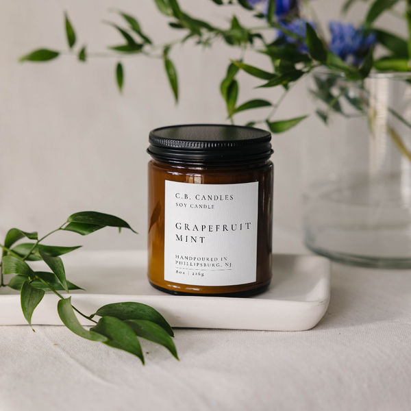 Grapefruit Mint Candle