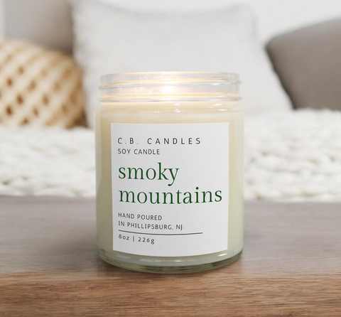 Smoky Mountains Candle