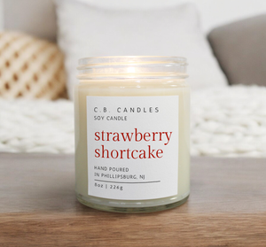 Strawberry Shortcake Candle