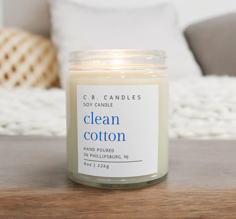 Clean Cotton Candle