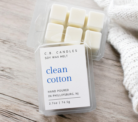 Clean Cotton Wax Melt