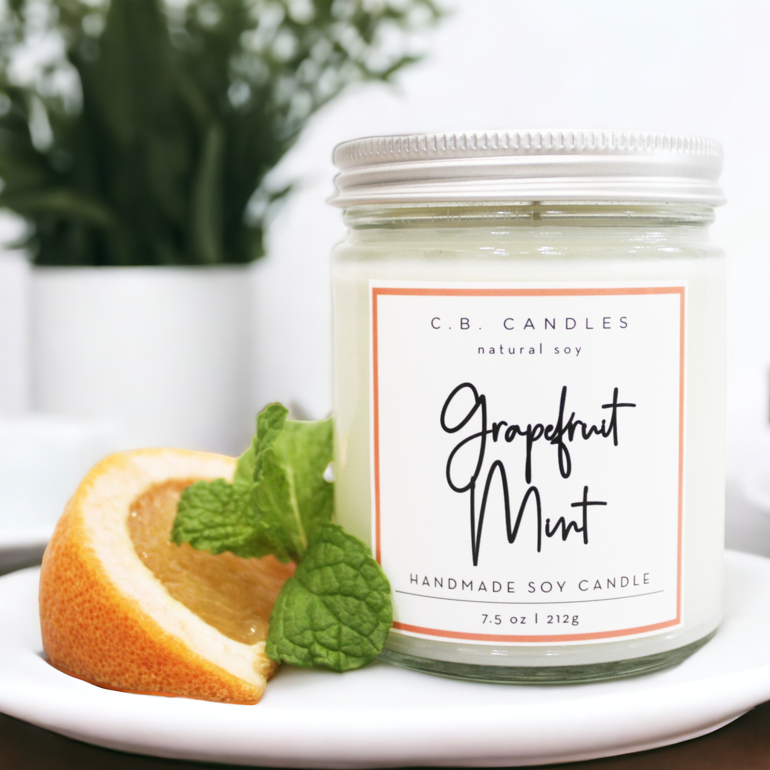 Grapefruit Mint Candle