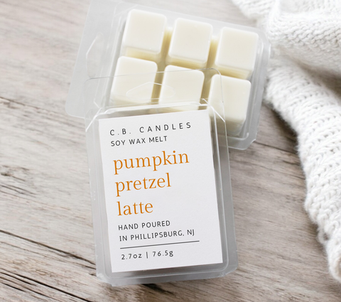 Pumpkin Pretzel Latte Wax Melt