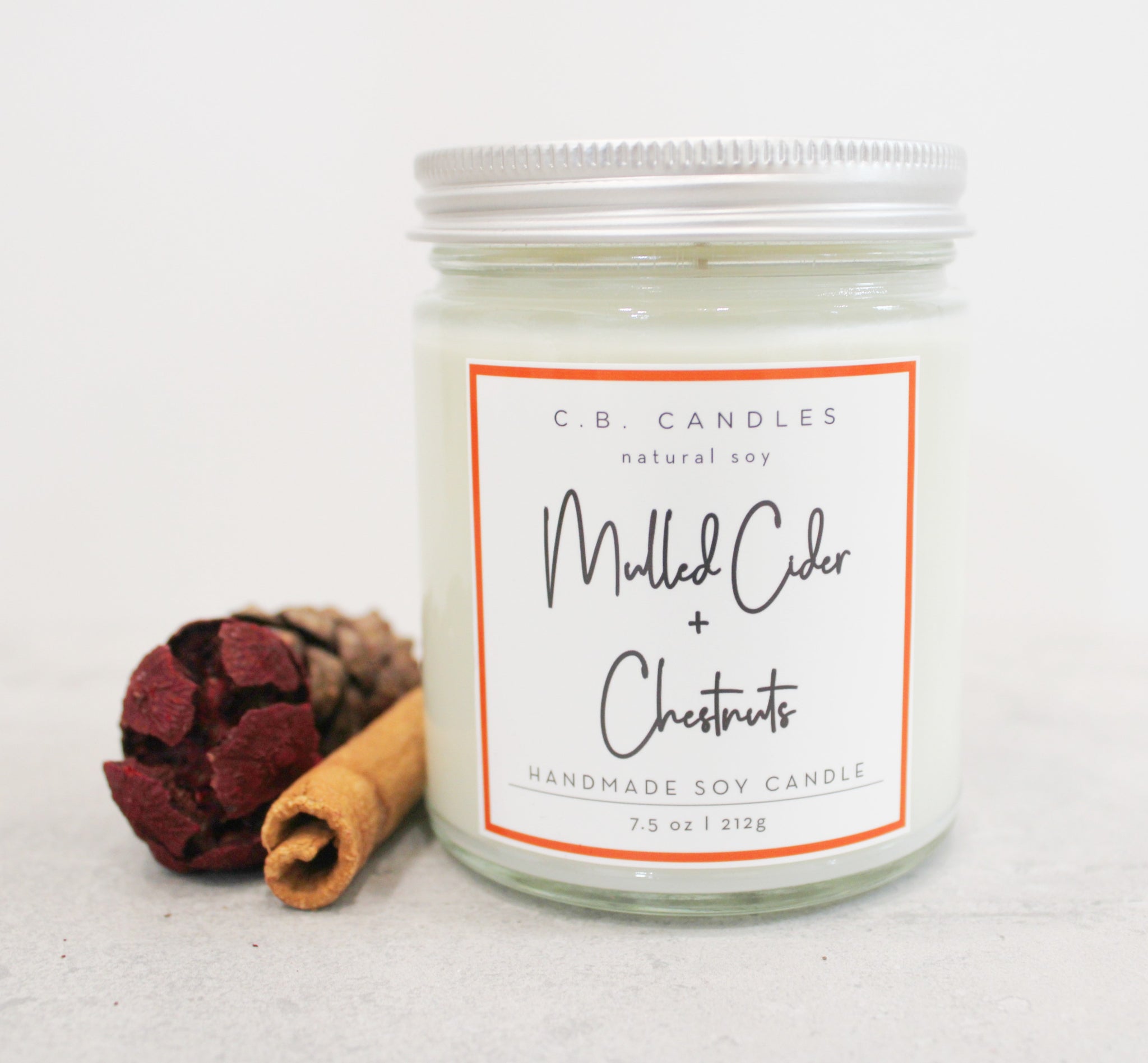 Mulled Cider + Chestnuts Candle