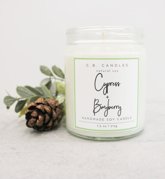 Cypress + Bayberry Candle